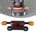 thumbnail image 3 of LED Taillight Electric Bicycle Turn Signal Rear Lamp E-Bike Rear Tail Light Indicator Cycling Modified Parts,B,1 * Taillight 1 * Adapter Cable,Black, 3 of 6