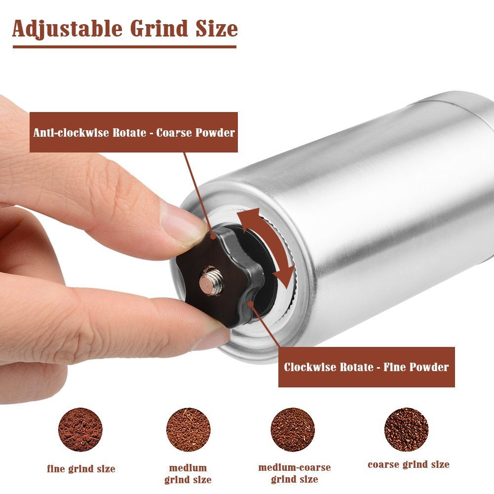 Manual Coffee Grinder,Conical Burr Mill 