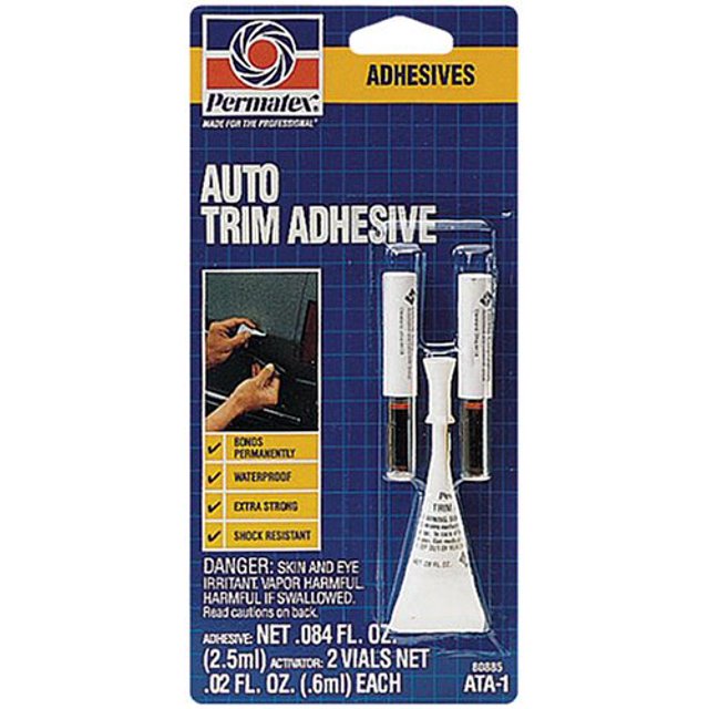 Permatex 80885 Auto Trim Adhesive.07 fl oz Tube