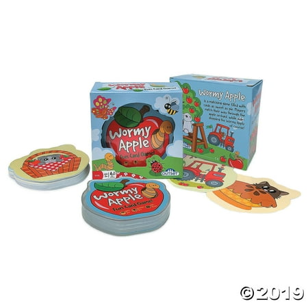 Wormy Apple Card Game (Best Apple 2 Games)