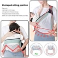 thumbnail image 5 of Baby Sling Carrier, Adjustable Half Wrapped Sling Hip Carrier - Lightweight Breathable Mesh Fabric for Newborn (Green), 5 of 5