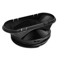 thumbnail image 1 of Manguera de escape flexible para dispositivos móviles de aire acondicionado Campana extractora de secadora Anillo de tarjeta negro, 1 of 10