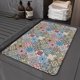 thumbnail image 1 of Granjero Gordo Alfombrilla de baño antideslizante de felpa mullida, accesorio de decoración para baño de 15 x 23 pulgadas (estilo K), 1 of 5