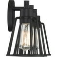 thumbnail image 2 of Quoizel Atticus 3-Light 9" Bathroom Vanity Light in Earth Black, 2 of 4