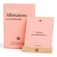 thumbnail image 1 of Intelligent Change 52 Cartes d'Affirmation Pleine Conscience pour Amour et Relations, Mots Quotidiens d'Inspiration, Cartes d'Affirmation Positive pour Femmes avec Support, Cadeaux pour Femmes, Cadeaux pour la Fête des Mères, 1 of 1