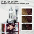 thumbnail image 4 of L'Oreal Paris Feria Shimmering Permanent Hair Color, 26 Black Chery, 1 Kit, 4 of 12