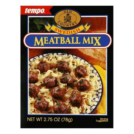 Swedish Meatball Mix - Tempo Swedish Meat Ball Mix, 2.75 OZ (Pack of 12)