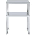 thumbnail image 4 of Stainless Steel Double Deck Overshelf – 14 in. x 24 in. – Heavy Duty, NSF Certified, Commercial-Grade, Adjustable Tiered Shelf for Kitchen Prep Tables and Workbenches, 4 of 8