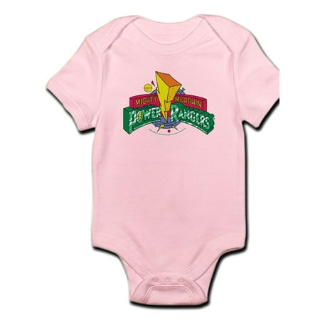 

CafePress - Mighty Morphin Power Rangers Logo - Baby Light Bodysuit