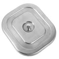 thumbnail image 4 of WHAMVOX  Large Recessed Trash Bin Cover Stainless Steel Can Lid Office, 4 of 8