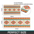 thumbnail image 7 of Colorful Geometric Striped Pattern Kitchen Rugs Sets Of 2,Anti Fatigue Kitchen Mat Rugs Non Slip Washable,Decorative Kitchen Floor Mats for Kitchen,Sink,Laundry,17"x30"+17"x47", 7 of 7