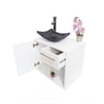 thumbnail image 4 of Gabinete para Baño DECOMOBIL con Puerta y Cajón con Lavabo y Monomando Blanco/Gris, 4 of 5