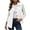 14# White, variant on LISTHA Sleeveless Jackets Vest for Women Casual Solid Open Front Work Office Vest Black L