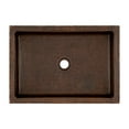 thumbnail image 3 of Premier Copper VREC20SK1DB 20" Rectangle Skirted Vessel Hammered Copper Sink, 3 of 3
