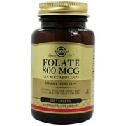 Solgar - Folate As Metafolin 800 mcg. - 100 Tablets