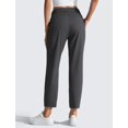 thumbnail image 2 of Pantalones CRZ YOGA 27" con elasticidad 4 direcciones, tobillo, gris tinta, talla M, 2 of 5