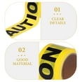 thumbnail image 6 of ADDHAT Keep Safe Distance Tape 2Rolls Caution Tape Yellow for Construction Sites 100Meters per Roll, 6 of 8