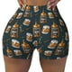 thumbnail image 2 of Fotbe Cigar Shorts Sin Costuras – Shorts Deportivos de Cintura Alta para Mujer, Elásticos para Gimnasio, Yoga, Running o Ciclismo-Small, 2 of 8