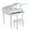 White, variant on Hey Play Kids Piano - 30 Key Mini Grand Piano with Music Stand and Bench