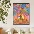 thumbnail image 4 of Pintura de Diamante 5D Wdftyju 30x40cm árbol mariposa decoración, 4 of 9