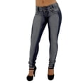 thumbnail image 3 of Fashion2Love Colombian Design Butt Lift Levanta Cola Skinny Jeans, 3 of 7