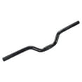 thumbnail image 5 of BAOSITY Handlebar 25.4mm Handlebar, Lightweight Aluminum Alloy for Bikes, Mountain Bikes, Road Bikes, Spare Parts Replace Black 52cm, 5 of 8