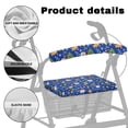 thumbnail image 5 of HELLHERO Santa Claus Christmas Tree Rollator Seat Covers Seat and Backrest Covers and Non-Slip Fit for Suitable for Parks and Outdoor Park, 5 of 7