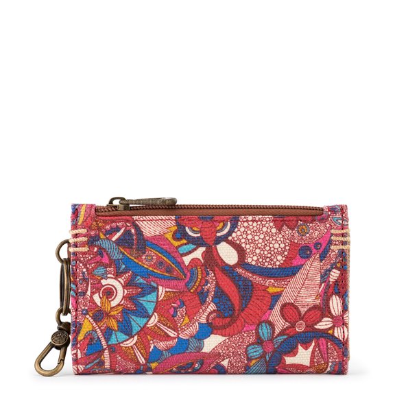 Sakroots Encino Slim Wallet Jute Coated Canvas