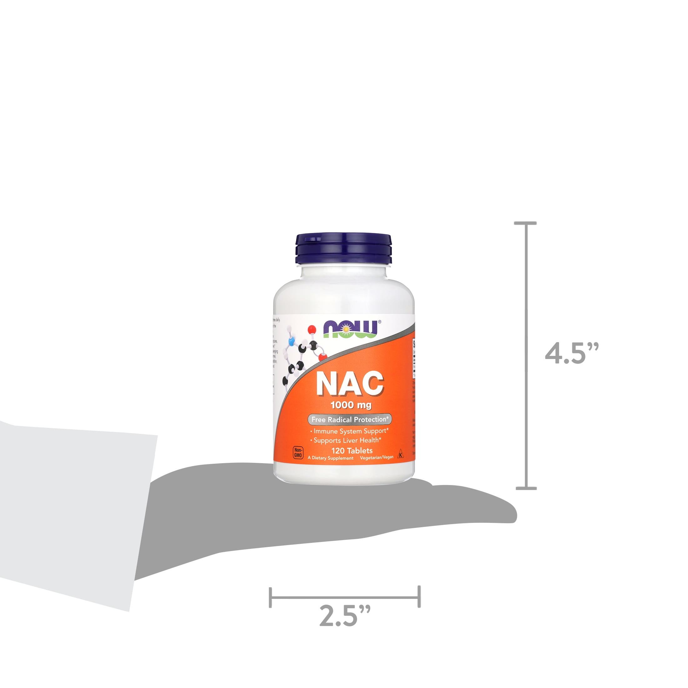 Now Foods, NAC, 1000 mg, 120 Tablets (Pack of 2)