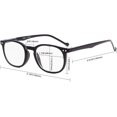 thumbnail image 4 of Eyekepper Spring Hinges Classic Retro Style Computer Eyewear Small Frame Computer Eyeglasses (Amber tinted lense, Black), 4 of 7
