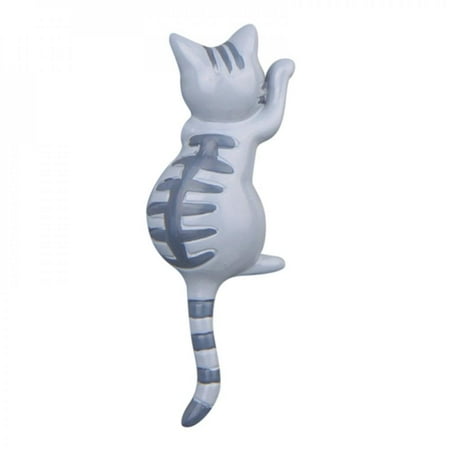 

Clearance! Cartoon Creative Cat Fridge Magnet Decorative Cat Doll Refrigerator Sticker Home Decor Magnetic Sticker Stationery Toy