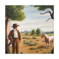 thumbnail image 1 of Cattle Ranch Reverie - Canvas, 1 of 10