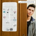 thumbnail image 5 of Over The Door Storage Bag, Hanging Jewelry Organizer 72 Pockets For Jewelries Small Trinket, 5 of 8