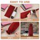 thumbnail image 4 of Uxcell 4 Pcs Bolsas de Regalo para Botellas de Vino con Cuerdas, Fundas de Vino de Terciopelo Reutilizables para Bodas y Fiestas de Cumpleaños, Azul, 4 of 6