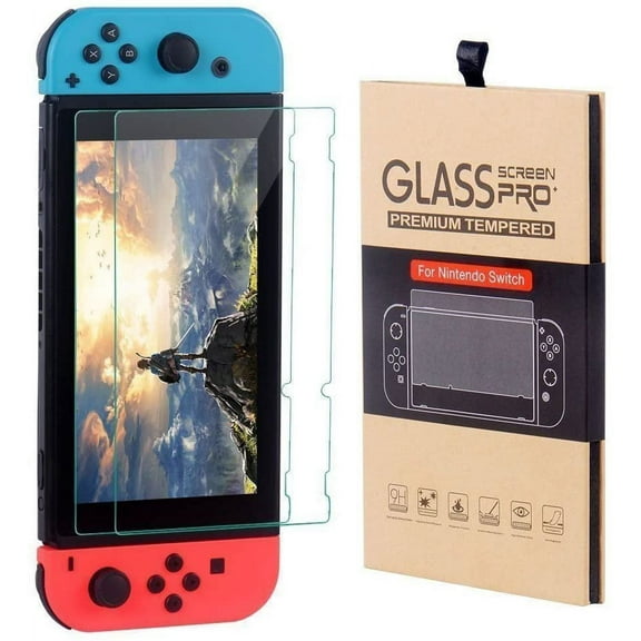 Tempered Glass Screen Protector for Nintendo Switch (2-Pack) Ultra clear