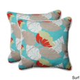 thumbnail image 3 of Pillow Perfect  Outdoor/ Indoor Avia 18.5-inch Throw Pillow (Set of 2) White, 3 of 4