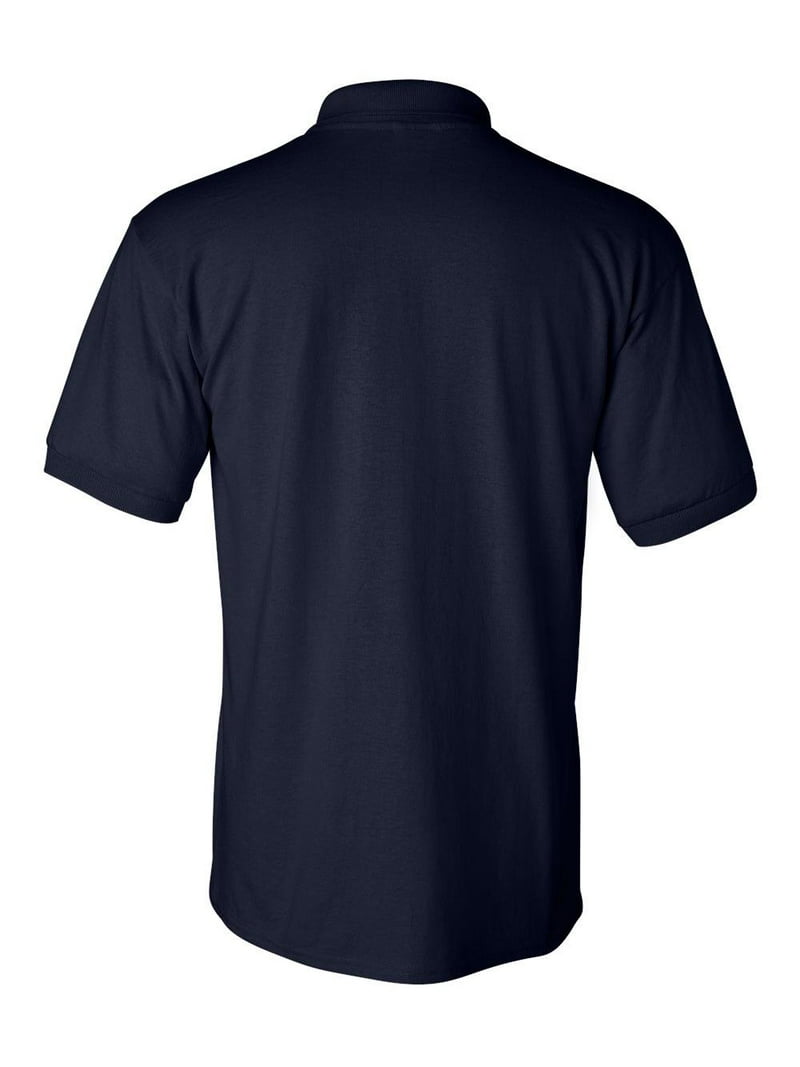 Gildan DryBlend Jersey Polo, Navy, Medium Size, Moisture-Wicking
