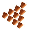 thumbnail image 4 of Red Pottery Clay Planters with Drainage Hole for Cacti Succulents 20 Pieces 3 x 3cm, 4 of 6