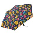 thumbnail image 4 of Strawberry Banana Orange Pineapple Compact Sun Umbrella Windproof Travel Umbrellas for Rain Strong Portable UV Protection, 4 of 8