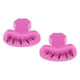 thumbnail image 4 of HILABEE 2 Pieces Lower Eyelash Stamps Tool under Eyelash Stamper Lazy Quick Makeup under rose red, 4 of 9