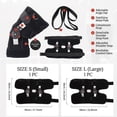 Adjustable Hinged Knee Brace with Side Stabilizers for ACL, MCL, PCL ...