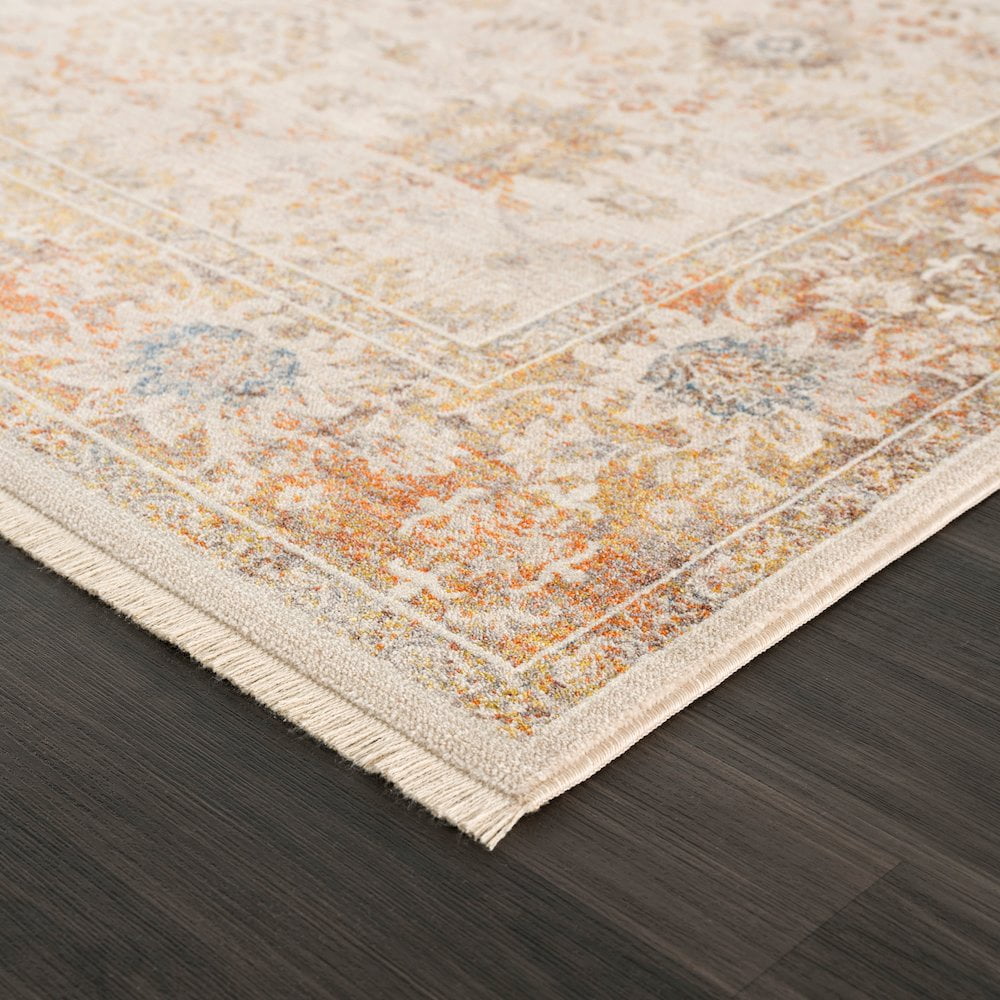 LR Home Holi Durable Performance Area Rug Indoor in Ivory/Beige, 2' x 3'