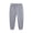 Gray, variant on Boys And Girls Joger Elastic Waist Special Print Drawstring Sports Pants Black 110