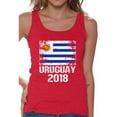 thumbnail image 1 of Awkward Styles Uruguay 2018 Tank Top for Women Uruguayans Flag Gifts Soccer Tank, 1 of 4