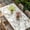 Off White Light Yellow Light Brown, variant on Golden Marble Table Cloths for 5 Foot Rectangle Tables, Abstract Modern Minimalist Art Patio Waterproof Elastic Fitted Tablecloths, Washable Rectangular Table Cover for Camping
