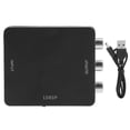 thumbnail image 2 of Video Audio Adapter, Converter Convenient Mini  For Desktop For Home For Computer For Office Black, 2 of 8