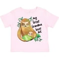 thumbnail image 3 of Inktastic My Great Grandma Loves Me Cute Sloth and Baby Boys or Girls Toddler T-Shirt, 3 of 5