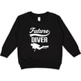 thumbnail image 2 of Inktastic Future Diver Scuba Diving Toddler Sweatshirt, 2 of 4