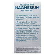 Mag-Ox 400 Magnesium Supplement, Pharmaceutical Grade Magnesium Oxide, Most Concentrated Form of Magnesium, 483mg, 240 Tablets (2 Packs of 120 Tablets)