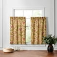 thumbnail image 5 of Waverly Imperial Dress Window Curtain Collection – Tier Pairs - Antique Design - 26" X 24", 5 of 6